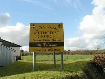 Photo Gallery Image - Connon Chapel sign